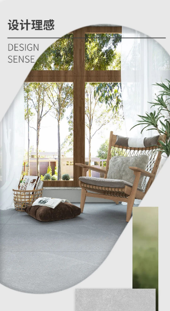 尊龙凯时人生就是搏地砖.瓷砖TFG157005贝尔灰质感砖效果图